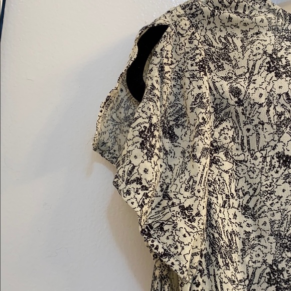 Treasure & Bond Lace-Up Ruffle Dress Size XS - Picture 8 of 8